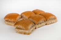 Wheat Sandwich Buns 4" (4 packs of 6)