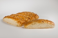 Onion Hoagie Rolls 8" Unsliced (4 packs of 5)