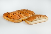 Onion Hoagie Rolls 8" Sliced (4 packs of 5)